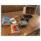 Large lot of vintage camera supplies & books
