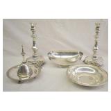 6 pcs. Silver Plate Tableware & Dishes