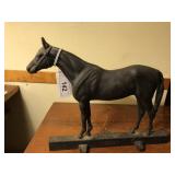 "Hunter" Horse V Metal Crafters Cast Iron Door sto