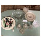 Large lot of misc glass & china items