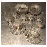 20pcs Genuine Duncan Glass dessert