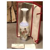 Asian Vase given by Gov when Arnie was mayor