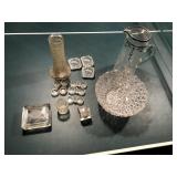 Mid-Century Crystal & glass items