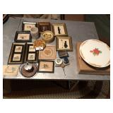 Vintage misc lot of décor Frames & more