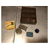 6pcs of misc décor, advertising & more