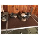 6pcs 4 are early hand carved duck decoys