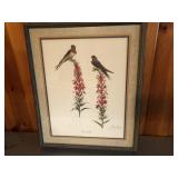 Pencil signed Ray Harm "Barn Swallows" print