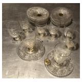 20pcs Genuine Duncan Glass dessert