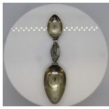 Antique Sterling Folding Medecine Spoon