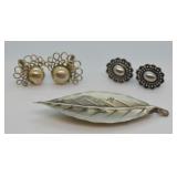 3 pcs. Sterling Silver Jewelry