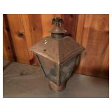 Vintage Brass lantern top w/ eagle topper