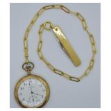 WALTHAM POCKET WATCH W FOB