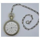 ELGIN POCKET WATCH W BOB