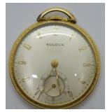 ANTIQUE BULAVA POCKET WATCH 17 J  WORKING