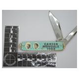 1980 Carter Mondale Election 2-Blade Pocket Knife