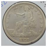 1878 S TRADE DOLLAR  VF