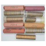 10 ROLLS OF WHEAT PENNIES AND MORE