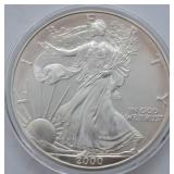 2000 SILVER EAGLE  GEM