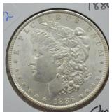 1886 MORGAN DOLLAR CHOICE BU