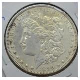 1896 MORGAN DOLLAR  AU