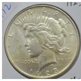 1923 PEACE DOLLAR CHOICE BU