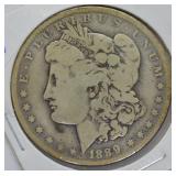 1889 O MORGAN DOLLAR  VG