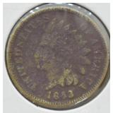 1865 INDIAN HEAD PENNY