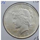 1922 PEACE DOLLAR CHOICE BU