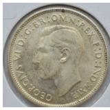 AUSTRALIA 1944S SILVER FLORIN   GEM