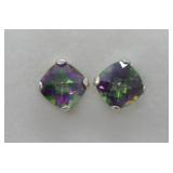 STERLING TOURMALINE EARRINGS