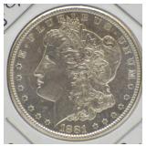 1881 S PL Morgan Silver Dollar