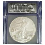 2007 Silver American Eagle Dollar