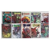 10 pcs. Spawn Comic Books