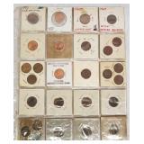 27 pcs. Misc. Pennies