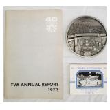 Vintage TVA Booklets & Commemorative Paperweight
