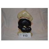 Black Americana Cast Iron Wall Pocket