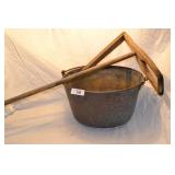 Copper Apple butter kettle
