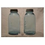 2pc Half gallon Ball Jars
