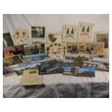 Antique and vintage postcards