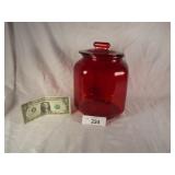 Red Candy or Peanut Jar