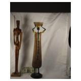 Vintge Carribean Wooden Figures