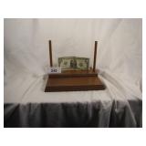 Vintage craft mapkin holder