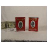 Prince Albert tobacco cans