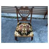 Early stick & ball parlor chair