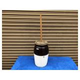 Early 6 Gallon Stoneware Butter churn