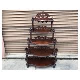 Victorian Walnut Etagere