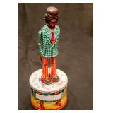 Rare Strutting Sam Tin Dancing Man