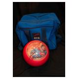 Superman Bowling Ball w/ Bag
