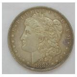 1885 O BU Morgan Silver Dollar