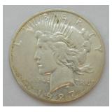 1927 S Peace Silver Dollar